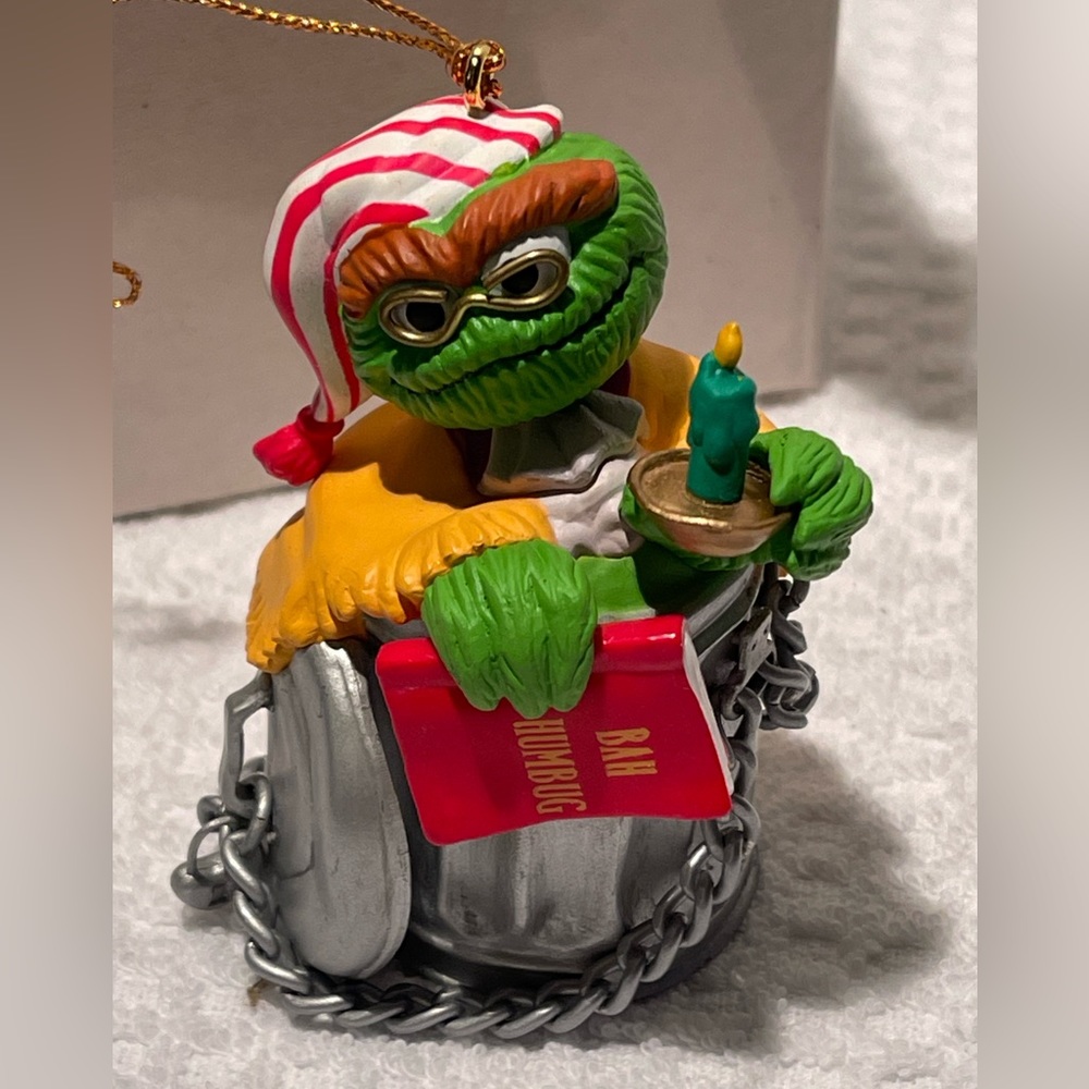 Sesame Street Oscar the Grouch Jim Henson Collectible